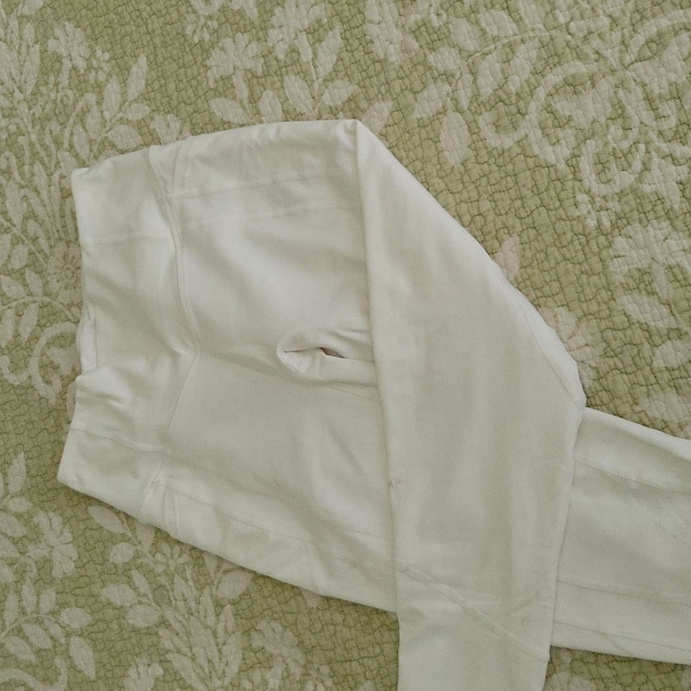 White TYC leggings